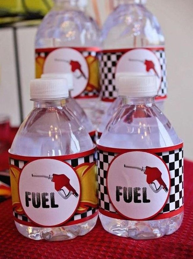 Red Checkered Racing Hydration