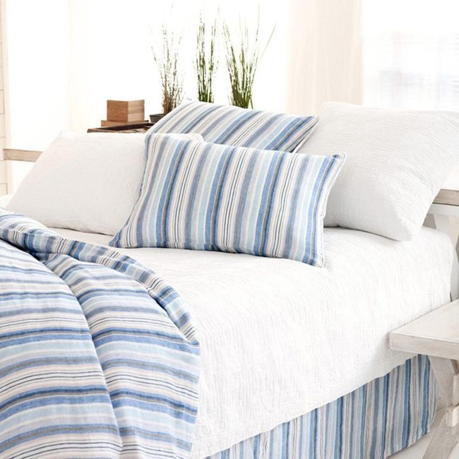 Blue Stripe Nautical Bedding