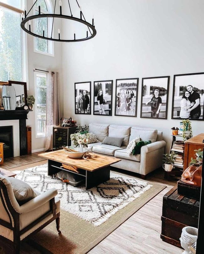 Black And White Gallery Wall
