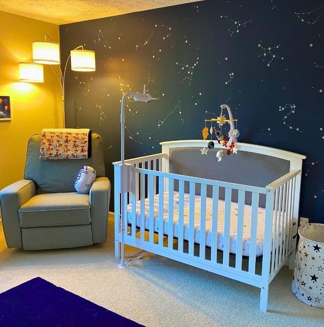 Navy Constellation Wall Design