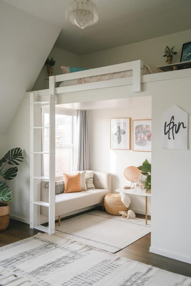 Concealed Bed, Open Floor