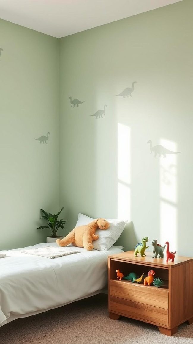 Glowing Dinosaur Wall Decals