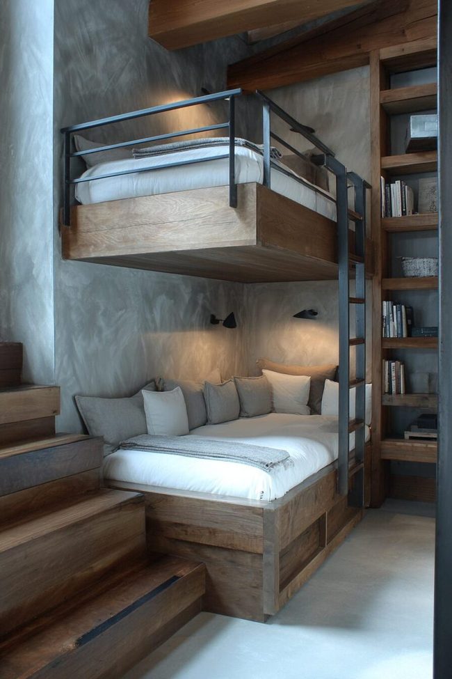 Suspended Teak Platforms Float Modern