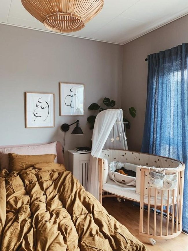Rattan Glow Nursery Bedroom