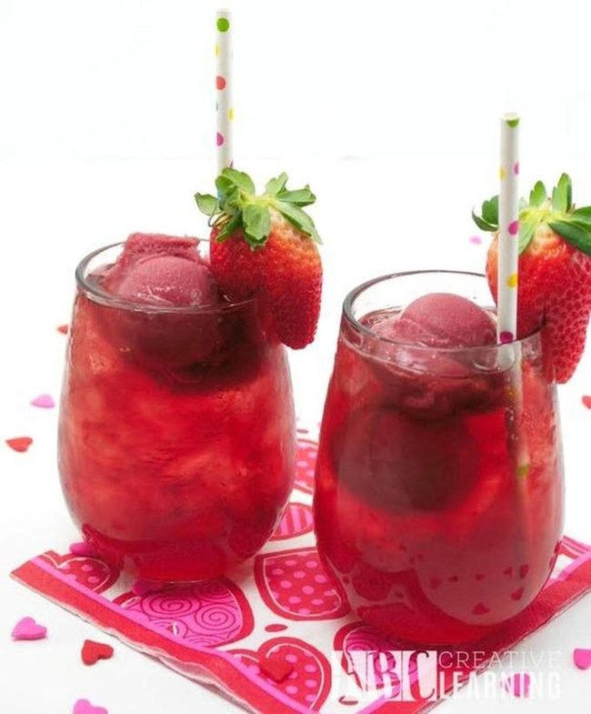 Crimson Strawberry Refreshment