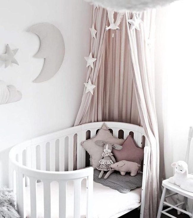 Pink Stars Nursery Dream
