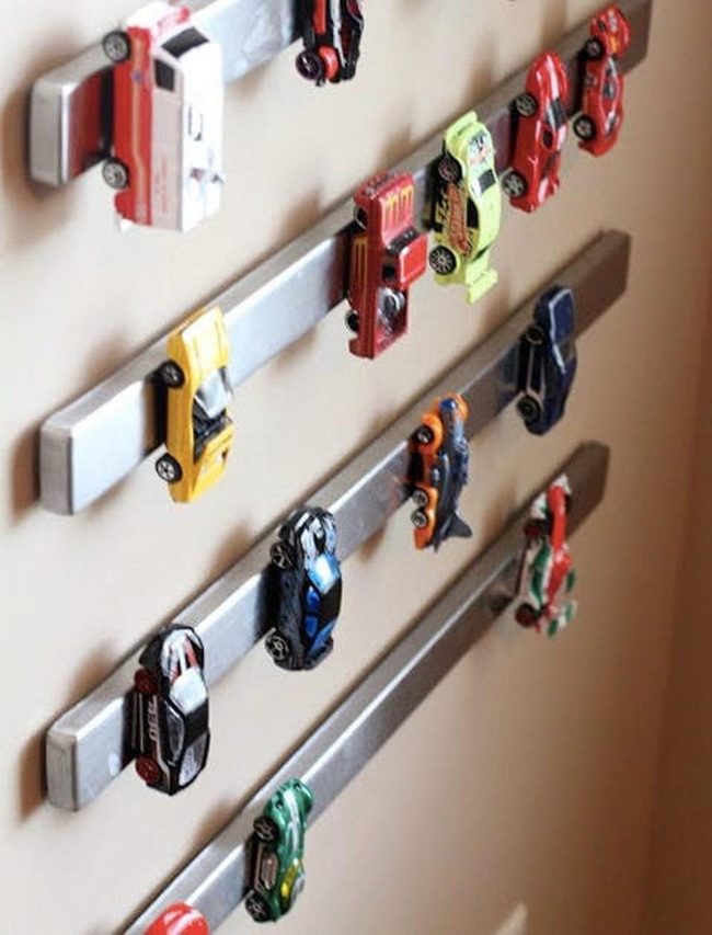 Magnetic Toy Car Wall