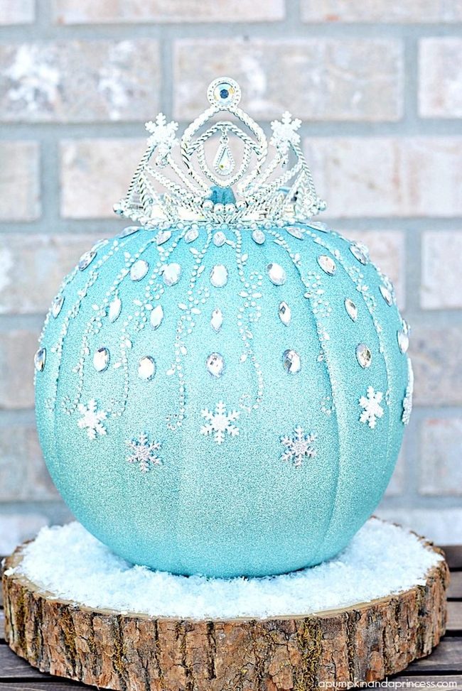 Icy Blue Pumpkin Royalty