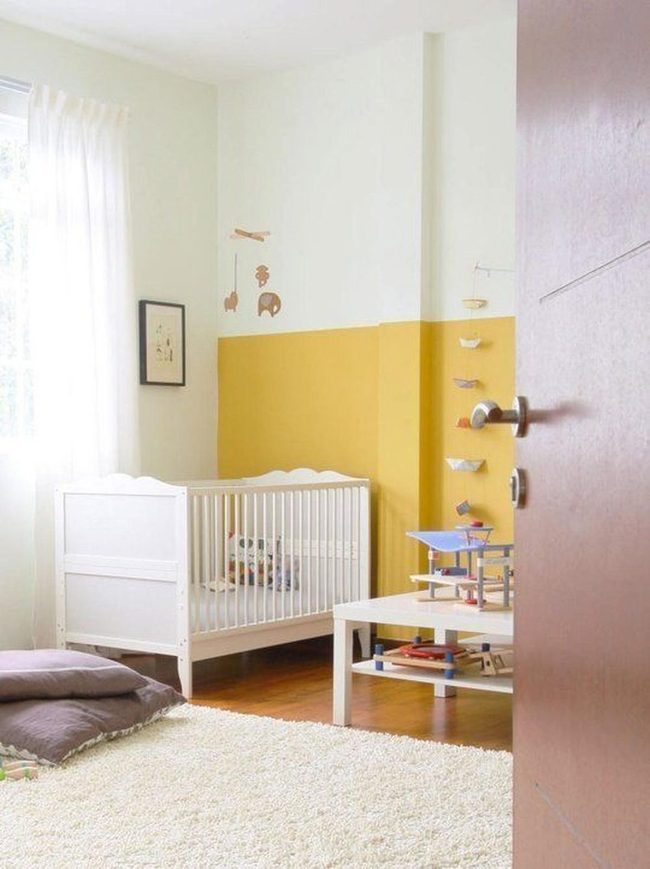Sunny Yellow Nursery Space