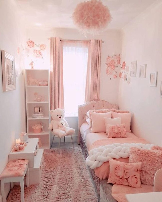 Pink Plush Bedroom Retreat