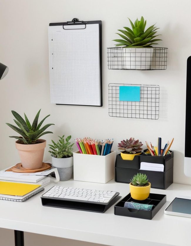 Desk Organizer Clears Mental Clutter