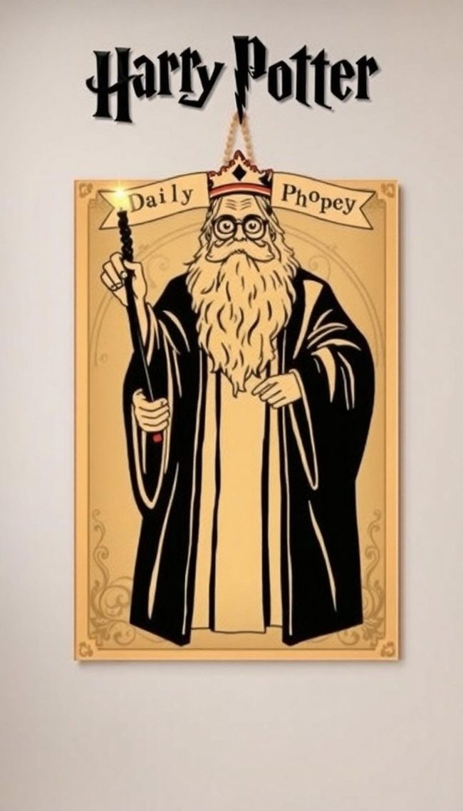 Daily Prophet Newspaper Wall Display