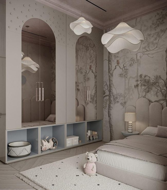 Matte Pastels, Organic Walls