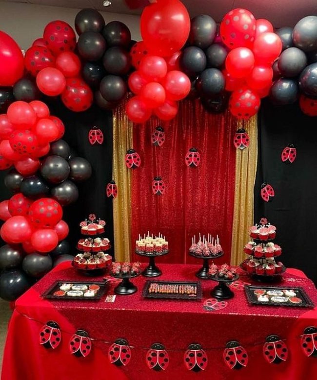 Red Balloon Ladybug Celebration