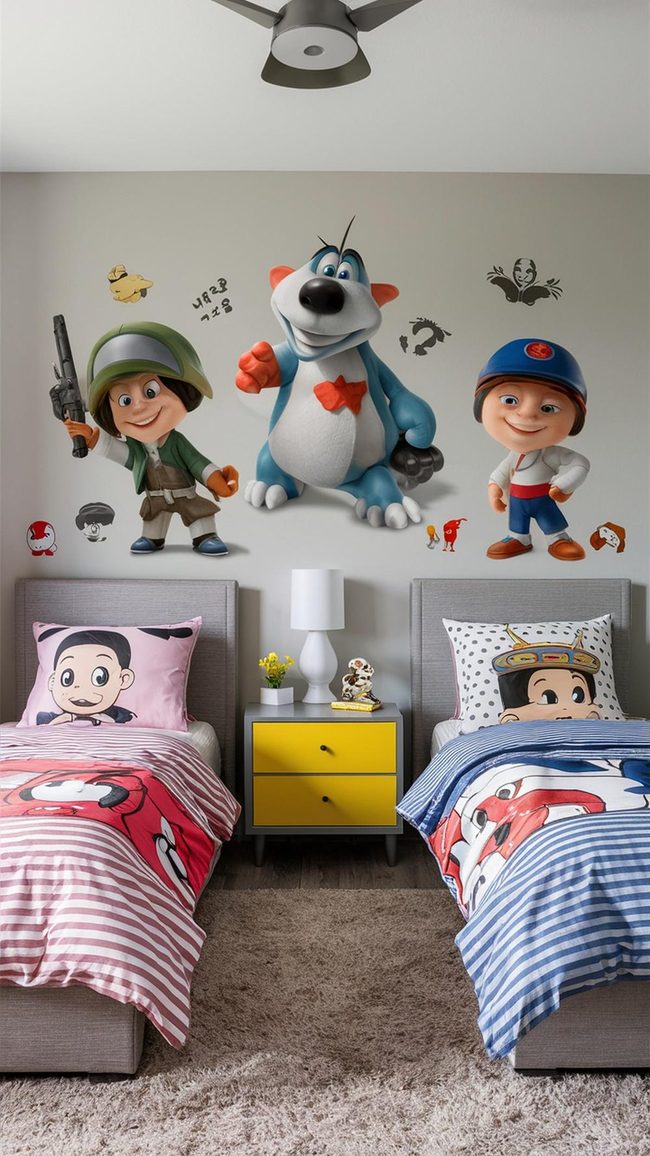 Cartoon Character Bedding Dreams