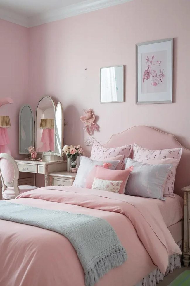Lavender Walls Diffused Pastels