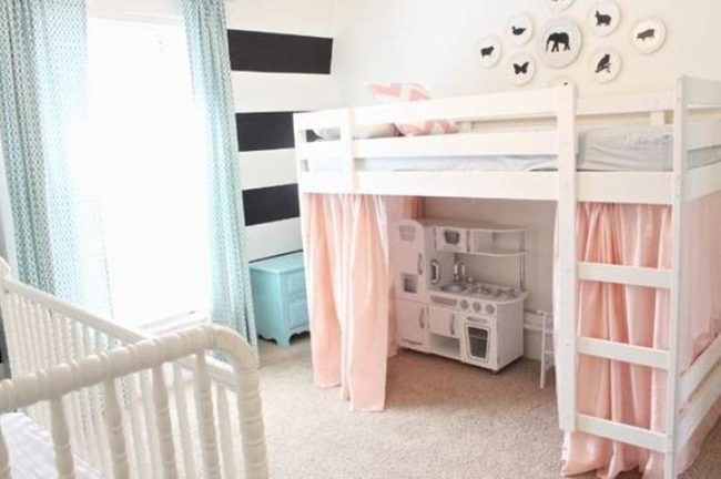 Pink Curtain Hideaway