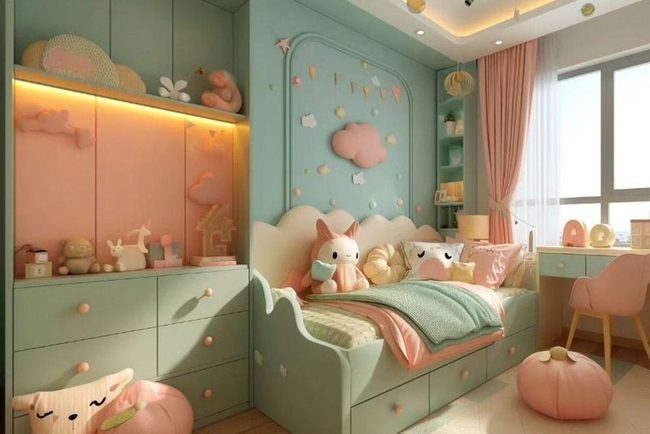 Cloud-Shaped Bed Dreamy Retreat