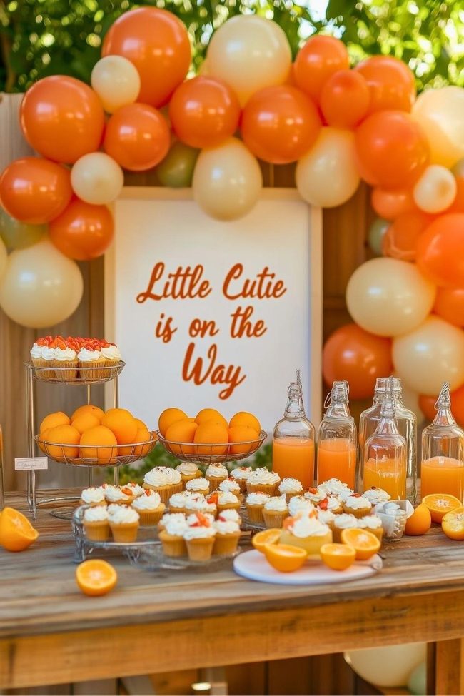 Sunshine Citrus Baby Celebration