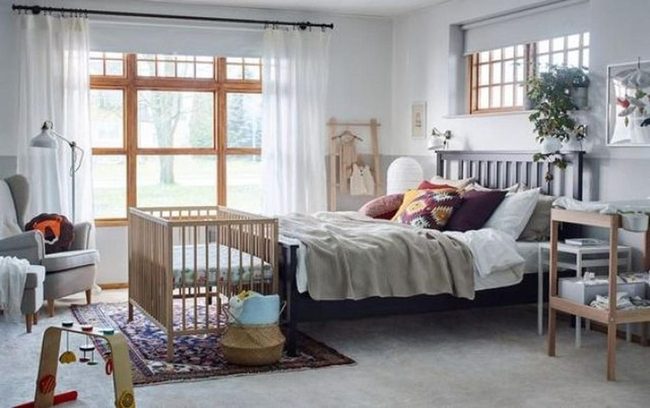 White Walls, Orange Accents, Natural Light