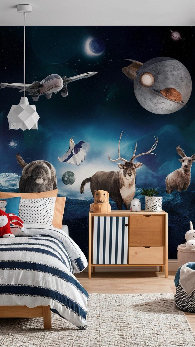 Shared Sleep Space Dinosaur Theme