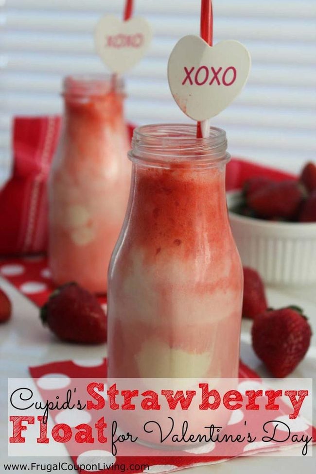 Red Cream Soda Float