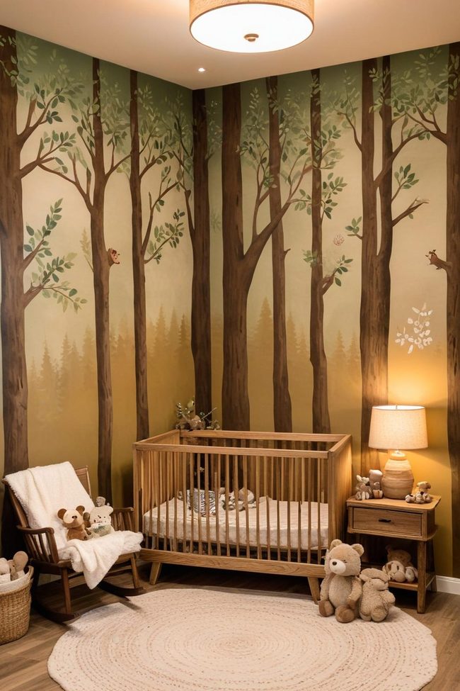 Painted Forest Nursery Walls