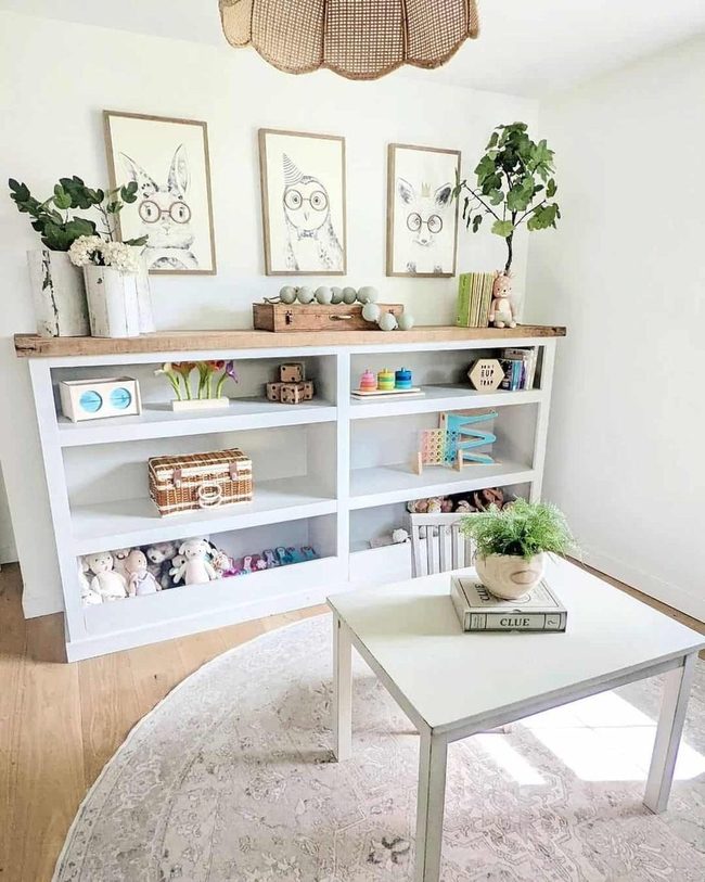 Wooden Frames, Sunlit Playroom