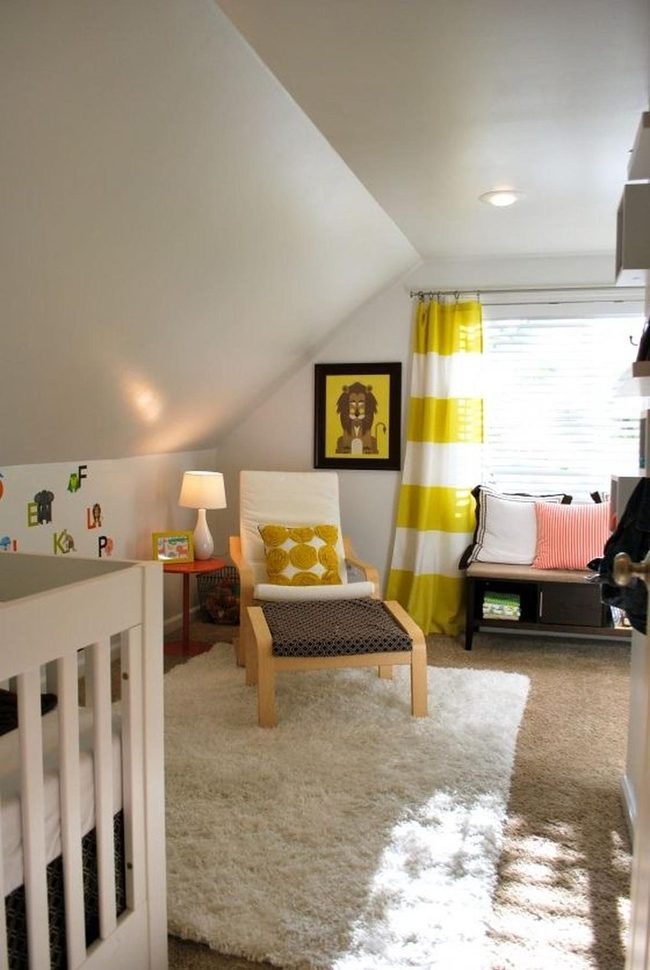 Sunlit Yellow Striped Sanctuary