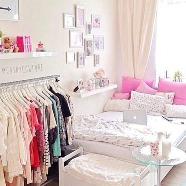 Pink Pillow Bedroom Bliss
