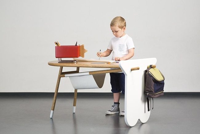 Wooden Desk For Young Learners