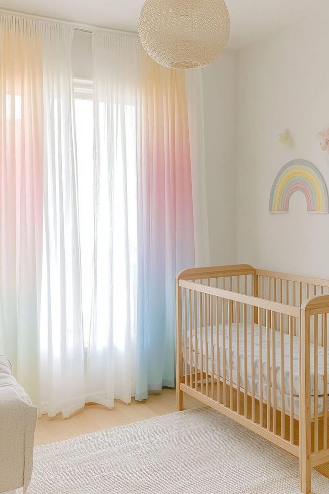 Rainbow Handmade Rug Steals Room