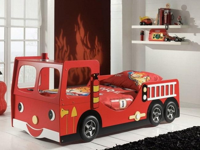 Red Fire Truck Theme