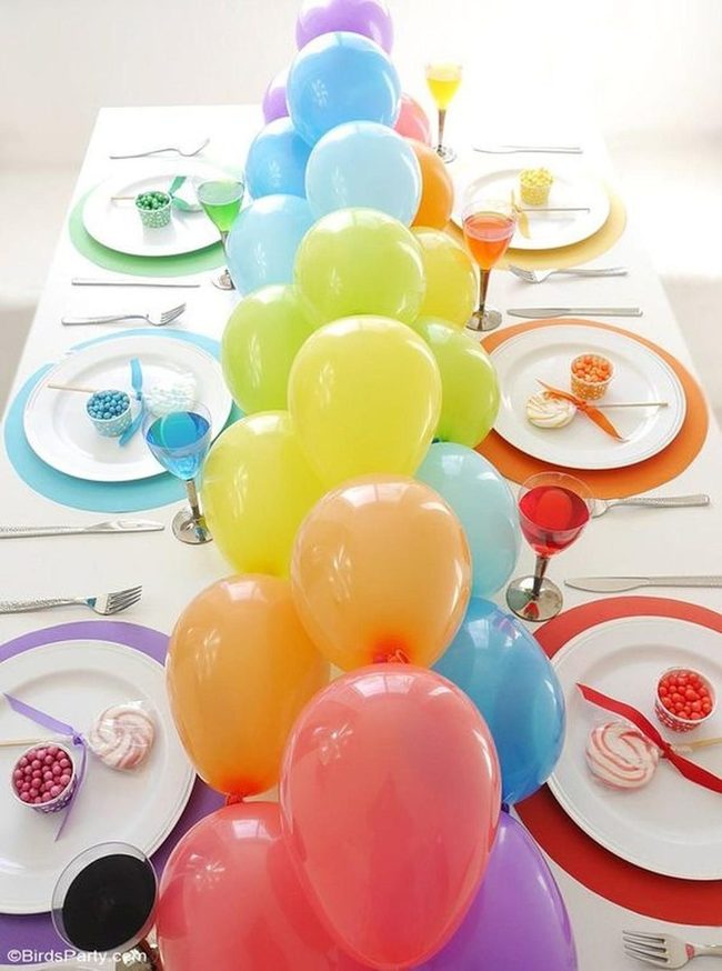 Floating Balloons Spark Celebration