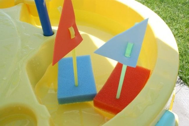 Sunny Yellow Water Table For Toddlers