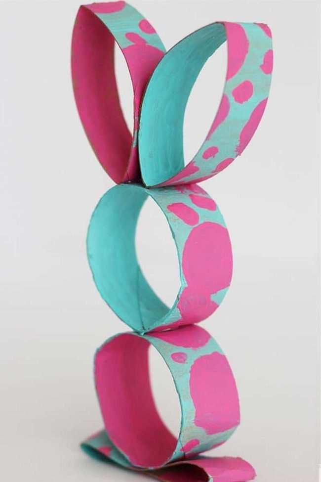 Pastel Paper Bunny Craft