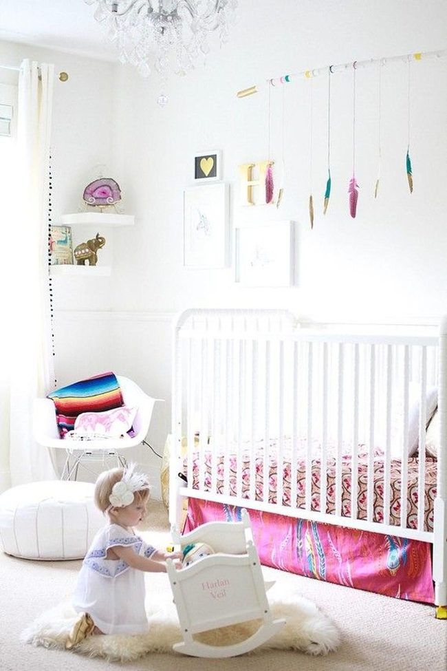 Rainbow Bedding Bright Nursery