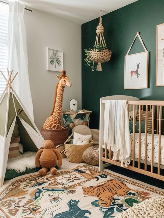 Woodland Adventure Baby Resting Area