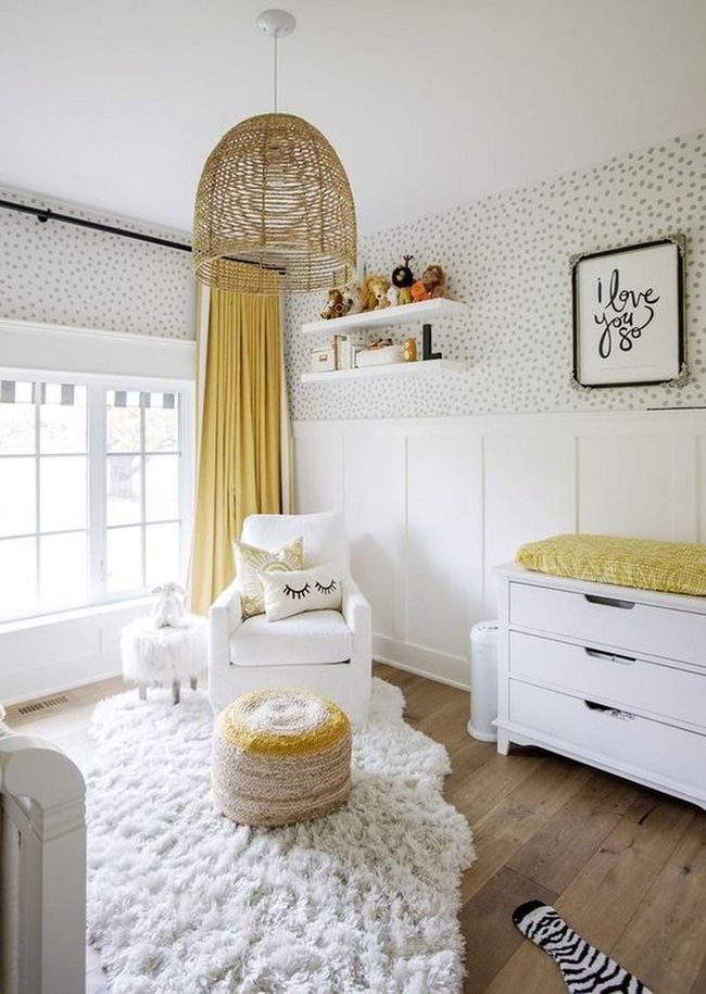 Golden Yellow Nursery Sanctuary