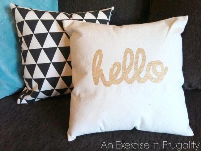 Quick Canvas Bag Pillow