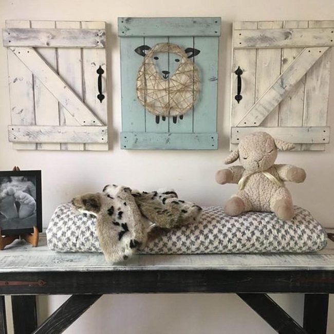 Pale Shutters, Woolly Warmth