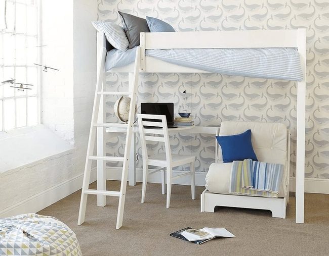Whale Wallpaper Coastal Loft