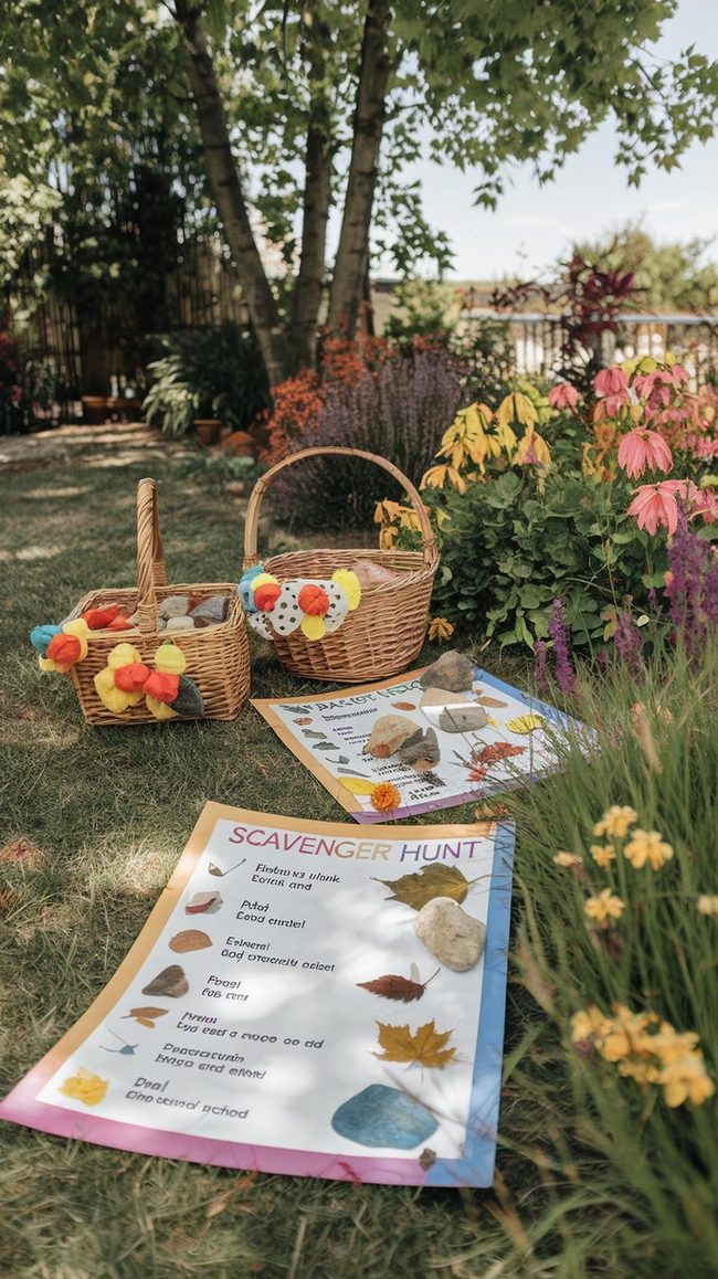Backyard Nature Scavenger Hunt