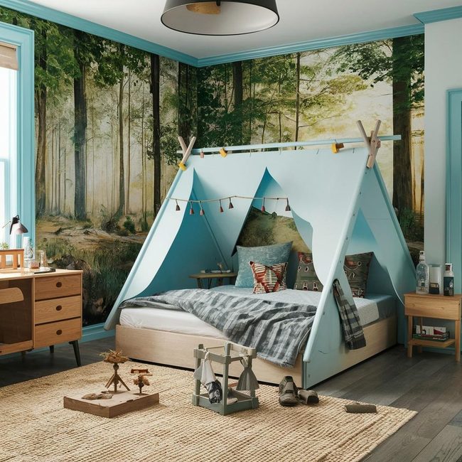 Tent Bed Forest Resting Area