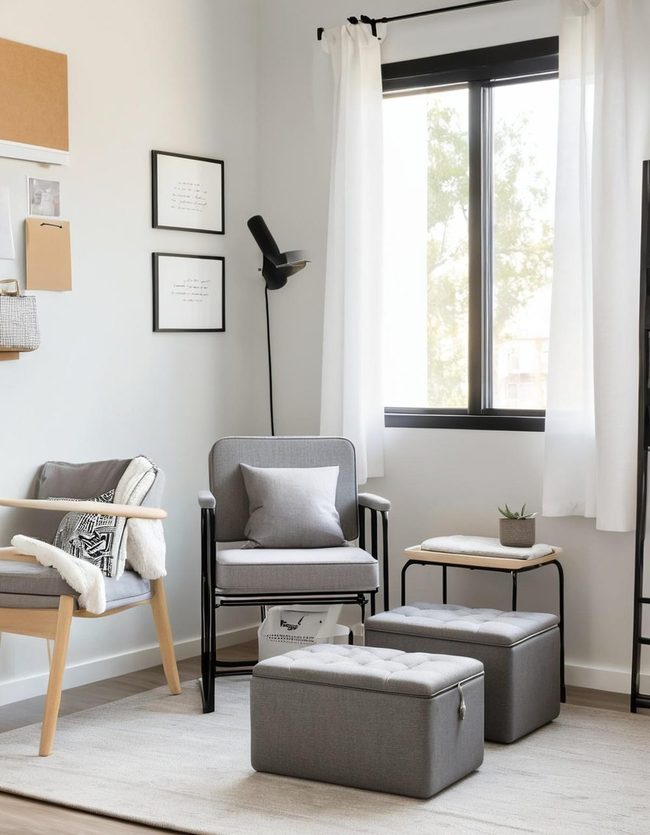 Compact Seating Dorm Solutions
