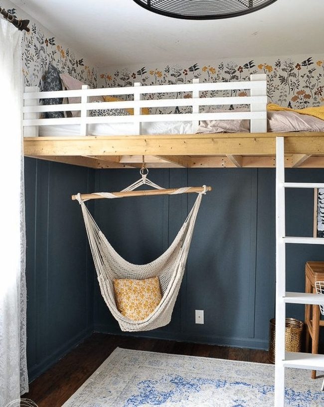 Hammock Hung Loft Ceilings