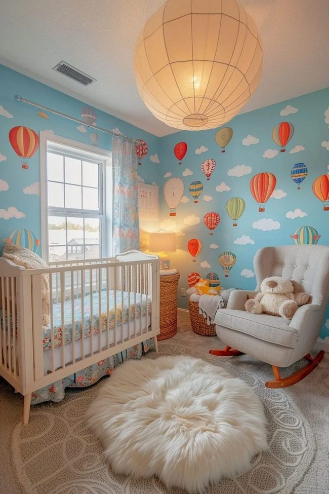 Colorful Balloons Float High