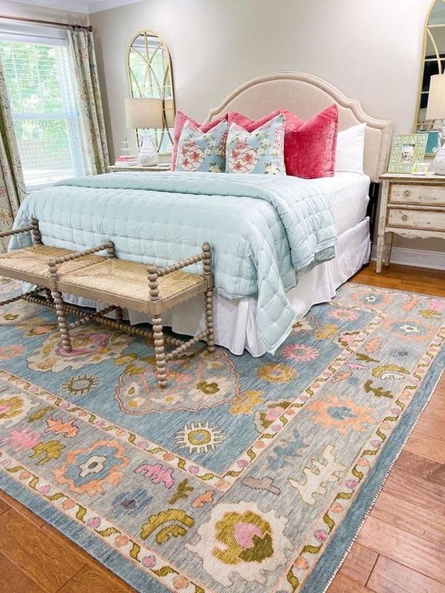 Pink Pillows, Blue Serenity
