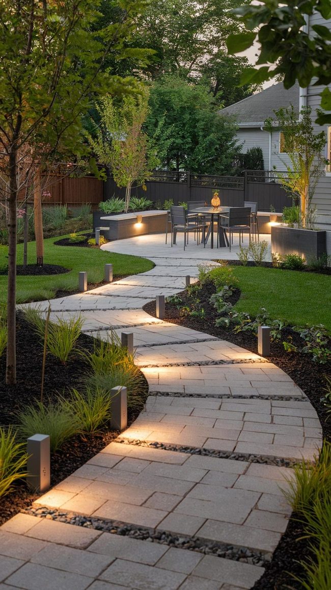 Stone Pathways Lantern Your Backyard