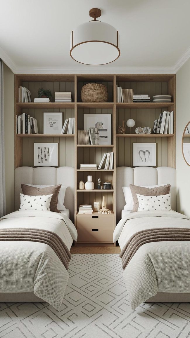 Lightweight Panels Split Shared Bedrooms